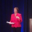 NCRA President Nancy Varallo gives her welcoming address at TechCon.