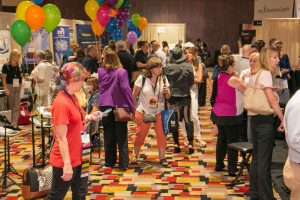 Attendees learned about new products and services and received great deals on the Expo Hall floor