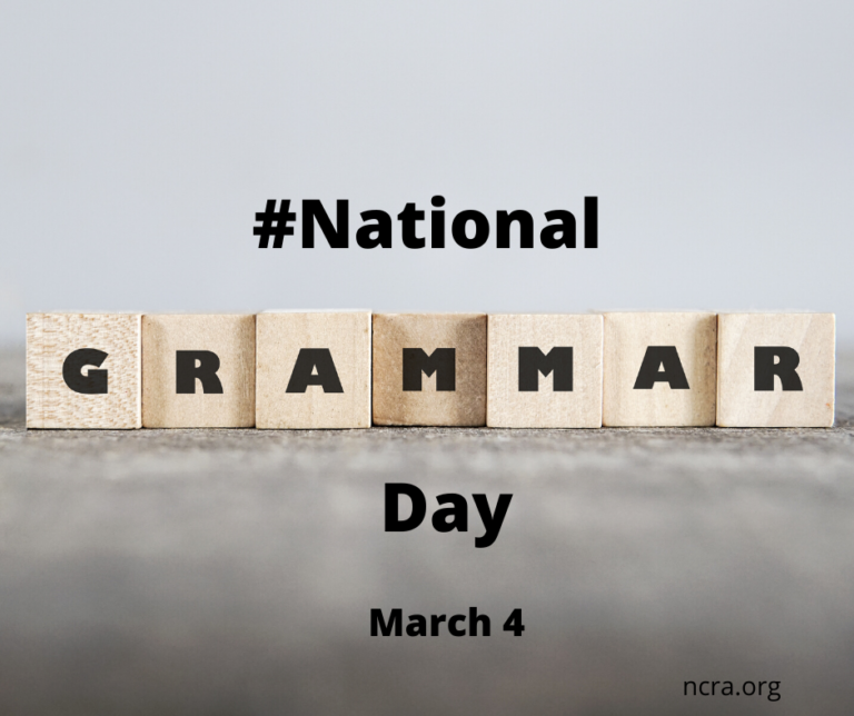 Celebrate National Grammar Day