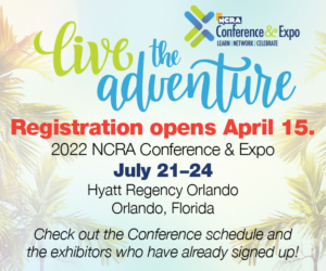 Registration Opens Friday For 2022 Ncra Conference & Expo