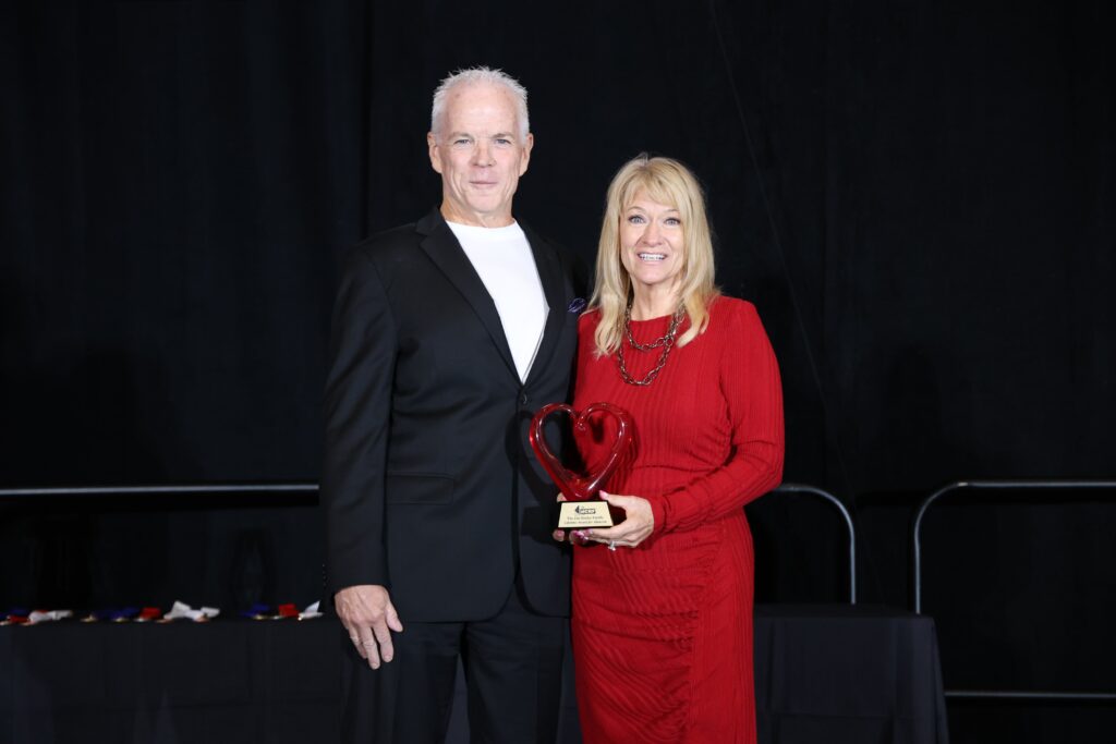 Michael Bouley with Debbie Dibble