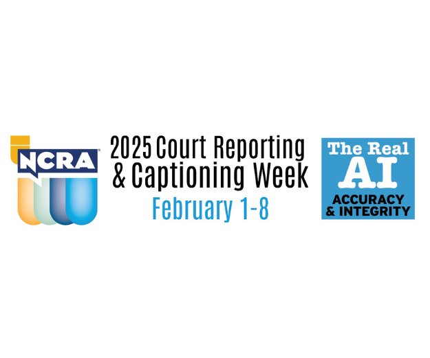 2025 Court Reporting and Captioning Week log0